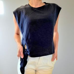 NWT Tee with Side Tie Knot
